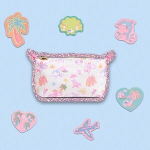 Roller Rabbit Stoney Clover Lane Pouchette Tropical Hotel